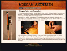 Tablet Screenshot of andersenbows.com